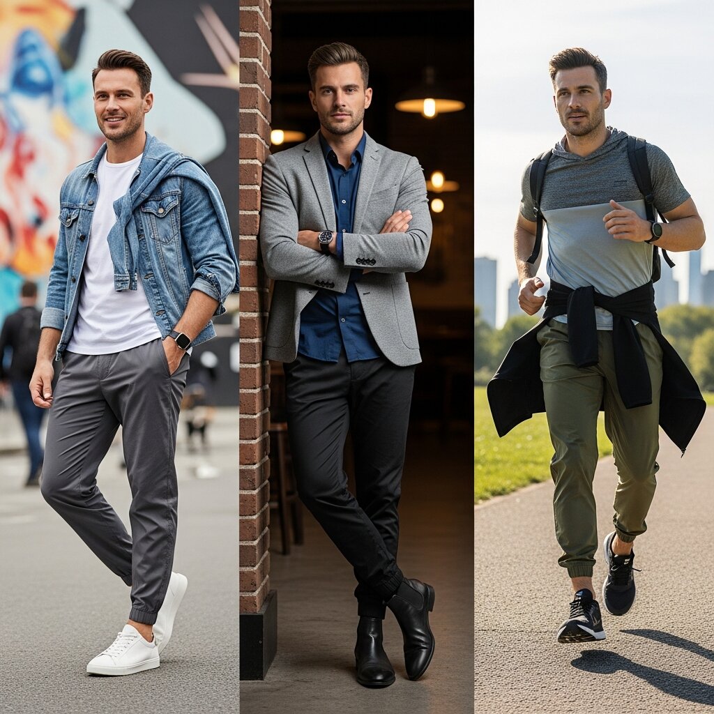 How to Style Nylon Men’s Jogging Pants for Any Occasion