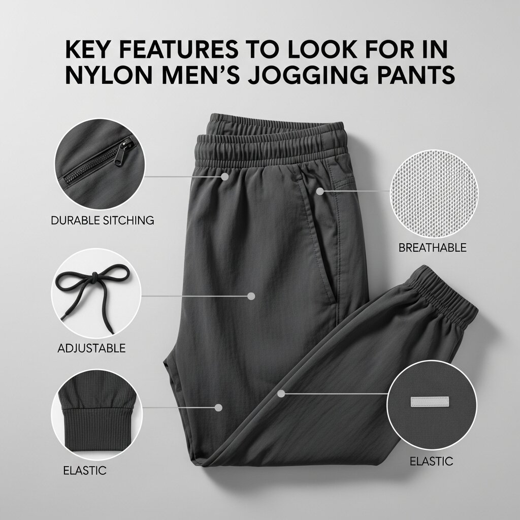 Key Features to Look for in Nylon Men’s Jogging Pants