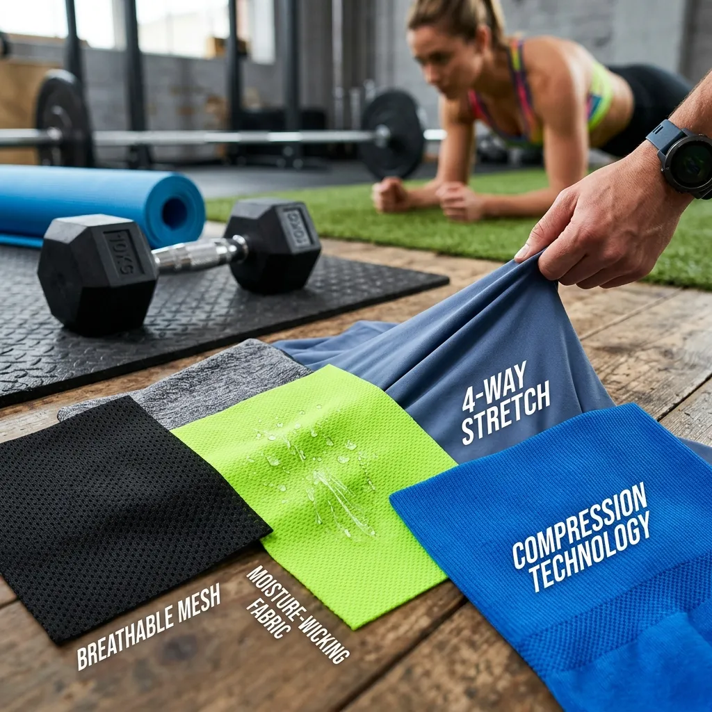 Top Performance Fabrics for Your Fitness Apparel